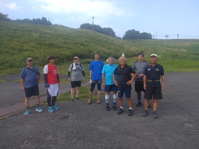 夏合宿（神鍋高原：民宿ふくや）