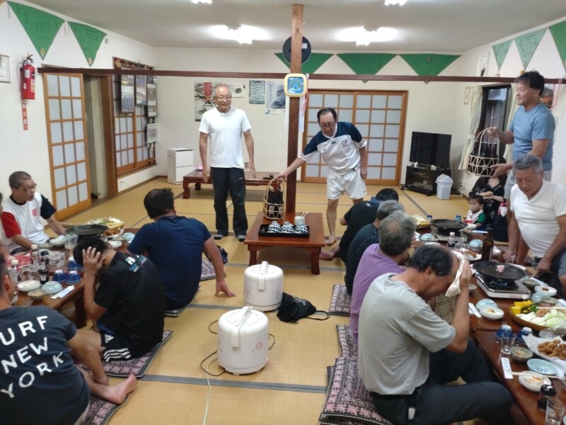 夏合宿（神鍋高原：民宿ふくや）