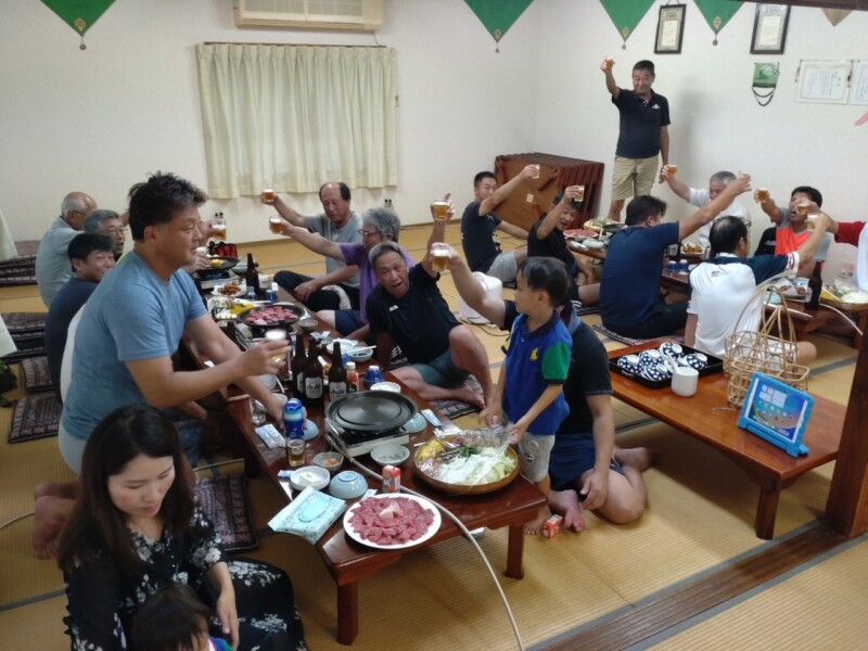 夏合宿（神鍋高原：民宿ふくや）