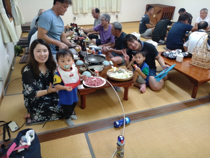 夏合宿（神鍋高原：民宿ふくや）